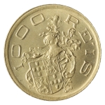 Brasil, 1000 Réis, 1932. Bronze-Alumínio. AI V139. 4º Centenário da Colonização. FC. Estimado R$ 450,00 - 550,00