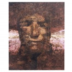 Carmélio Cruz (1924). Homem. Óleo sobre tela. Assinado, cid. 1975. 60 x 50 cm.