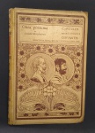Raro livro e Raro Ex Libris na contracapa - ''CAPÍTULOS que se le olvidaron á CERVANTES'' - Obra Póstuma de JUAN MONTALVO - Ensayo de imitación de un libro inimitable - Ano: 1989 - Barcelona - Montaner e Simon, Editores Calle de Aragón, Nums 309 e 311 - ''Estabelecimento Tipografico Editorial Barcelona'' - Capa de couro com linda arte de litografia feita por: H. Miralles Barna - Possui 340 páginas - Idioma: Espanhol - Medida: 24,5 x 17 x 3 cm.