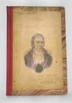 Antigo e Raro Livro - Obras de BOCAGE - Odes Elegias e Idyllios - Editores Santos e Vieira - Empreza Litteraria Fluminense - Casa fundada em 1877 - Lisboa - 208 páginas - Conjunto de poemas deste célebre poeta - Na capa possui o selo da Livraria Botelho, Ouvidor - Capa dura em couro vermelho - Medida: 19,5 x 13,5 cm.