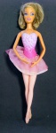 Linda e Colecionável Barbie Bailarina - Mattel - Ano: 2010 - Made Indonésia - Medida: 30 cm de comprimento - Conforme fotos -