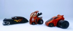 Hot Wheels - 3 Colecionáveis carrinhos - Sendo: 47 Chevy Flutline, Hiper Mite, e Machine - Metal e plástico rígido. Conforme fotos. Medida maior: 8 x 6 cm.