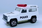 Linda miniatura representando carro Land Rover - Marca: Majorette - N 266 - Metal - Medida: 6,5 x 3 cm. Vendida no estado -