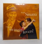 LP Original - FRANK SINATRA - Songs for swingin' lovers! - CAPITOL RECORDS - USA - Disco em perfeito estado de conservação - Medida:  21 x  21 cm.