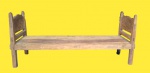 ANTIGO BANCO  - Em madeira nobre maciça, feito e montado com cunhas e cavilhas de madeira. Medida do banco: 1.70 X 55 cm de larg. X 76 cm altura.