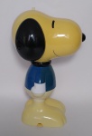 Grande Boneco SNOOPY + 5 mini jogos - Todo desmontável - Promocional McDonald's 2004 - Sendo: Jogo da Velha, 2 jogos de labirinto, 2 jogos de corrida com mini tabuleiro, pião com numeração e pinos personalizados com os personagens do desenho - Item de coleção. Material: Plástico Rígido - Medida: 26 cm de comprimento.