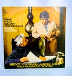 Disco de Vinil - LP Original - Concertos de Trompete - Maurice André, Trompete - Orquestra Filarmônica de Berlim regida por Herbet Von Karajan - 1974 - Medida: 31 x 31 cm.