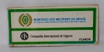 Antigo Carnê - Montepios dos militares do Brasil - Dos Círculos Beneficente Dos Militares - São Paulo - Companhia Internacional de Seguros - Plano lll - Ano: 1976 - Possui 9 cartões - Medida do carnê:  189 x 8,5 cm.