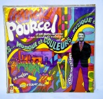 Disco de Vinil - Lp Franck Pourcel, e sua grande orquestra, e Um Mundo de Melodias - Vol. 6 - Ano: 1968 - ODEON - Medida: 31 x 31 cm.
