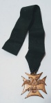 Colecionismo - Antiga e rara medalha Maçônica Grau 32 Do Rito Escocês Antigo e Aceito - Metal - Cobreado - Medida da medalha: 6 x 6 cm.