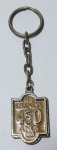 Colecionismo - Antigo e raro chaveiro comemorativo 450 Anos da Cidade de Olinda (1535-1985) - Prefeitura de Olinda - Patrimônio da Humanidade - Metal - Medida da Medalha: 3,5 x 2,5 cm.