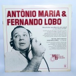 Disco de Vinil - Antônio Maria e Fernando Lobo - 1983 - História da Música Popular Brasileira - Possui encarte com livreto - Disco sem uso -