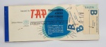 Colecionismo - Antiga e Conservada Passagem Aérea TAP - Transportes Aéreos - Portugueses - Ano: 22 de novembro de 1970 - medida: 22 x 8,5 cm.