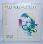 Disco de Vinil - lP - Geraldo Azevedo, Personalidade - The Best Of Brazil - Possui encarte com letra das músicas - Série Azul - Philips -