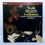 Raro Disco de Vinil - Antonio Vivaldi,  Los Romeros - ANO: 1986 - Série Branca - Philips - Digital Classic -