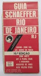 COLECIONISMO - Antigo Guia de Bolso - Schaeffer - Cidade do Rio de Janeiro - Decima edição - Ano: 1980 - Medida do guia aberto:113 cm x 80 cm.