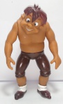 BRINQUEDO ANTIGO - Antigo Boneco Corcunda de Notre Dame - Quasimodo - Braços, cabeça e quadril articulados - vinil. Mede: 18 cm.