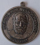 MEDALHA - Mérito prof. Ivan P. Pavlov -1849 - 1936. II Congresso Mineiro de Hipnose e medicina psicossomática 1987.  Medindo: 44 mm de diâmetro X 4 mm de espessura.