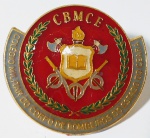 MILITARIA - Botton Distintivo Colégio Militar Do Corpo de Bombeiros do Estado do Ceará - Metal esmaltado - Medida: 4,5 cm Diâmetro.