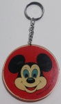 Antigo e colecionável Chaveiro Disney  Parede - Mickey Mouse - Material: Acrílico - Medida: 7 cm de diâmetro - Conforme foto.