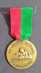 Colecionismo - Medalha de 12º Lugar No Kartódromo de ÉVORA - Lisboa - Portugal - Ano: 1999 - Bronze com detalhes em alto relevo - Medida da Medalha: 40 mm de diâmetro.