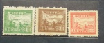 3 SELOS DA CHINA, 1949 (AVIÃO, TREM, NAVIO).
