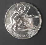 1 DOLAR EM PRATA 0,925 - 1997 - JOGOS CANADÁ /URSS 1972