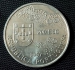 Portugal - 1997 - 200 Escudos - A Missionação Cristã e os Descobrimentos: Padre Luís Fróis - Cupro-Níquel, - 21.1 g - 36 mm - FC.