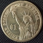 USA - 2008 - 1 Dólar - Presidente dos EUA - Andrew Jackson (1829-1837) Cobre com revestimento de Latão - Manganês - 8,1 g - 26,5 mm.