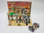 Set Lego system 5958, Mummy's tomb, 1998 - 253 peças. Completo, acompanha manual. Med. 26x13x12 cm.