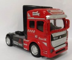 MINIATURA, CAMINHÃO SUPER TRUCK VERMELHO, 12 CM DE COMPRIMENTO