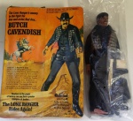 Antigo boneco BUTCH CAVENDISH-GABRIEL-Lone ranger action figure. Vintage, na caixa original e importado e ainda lacrado  . Para colecionadores exigentes. Marca do tempo . Mede: 25 cm 