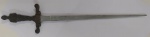 Belíssima Mini espada em metal super trabalhada no cabo em bronze e lamina em metal. Mede: 31 cm