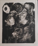 Ramirez Amaya - Pajaro cuatro + cinco - litografia Raro, só foram emitida 30 litografia sendo essa de numero 19 (19/30) - 70 x 56 cm - 1975 - sem moldura