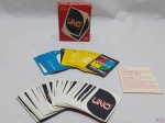 Antigo baralho de uno da IGI datado de 1979, completo, na caixa original.
