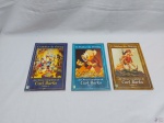 3 livros "O Melhor da Disney - As obras completas de Carl Barks" do volume 4 ao 6.
