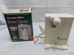 Aparelho com abridor de latas e amolador de facas elétrico da Proctor Silex. 120v60Hz. Funcionando perfeitamente.
