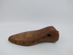 Molde de sapateiro em madeira, no estado, (20 cm)