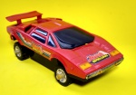 Antigo e Colecionável Carro de Fricção Jaspion Spielvan - GASSLITE - Anos 90 - Funcionando -Medida: 19 X 9 cm. Obs: Possui uma pequena perda no aerofólio, conforme fotos.