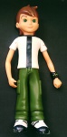 Grande Boneco em Vinil articulado - Personagem BEN 10 - Cartoon Network - 40 cm de altura - Conforme fotos.