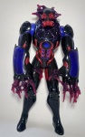 Boneco Oil Blast Toxzon - Mattel - Vilão Max Steel - Todo articulado - Possui a função de armazenar e ''atirar'' elásticos - OBS: Não acompanha os elásticos - Medida: 29 cm de altura.