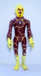 Grande Boneco em Vinil articulado - Personagem CHAMA, BEN 10 - Cartoon Network - 43 cm de altura - Conforme fotos.