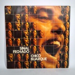 Disco de Vinil - LP Original - CHICO BUARQUE - Sinal Fechado - Ano: 1974 - Série de Luxe - Philips - Medida: 31 x 31 cm.