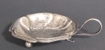Antigo Coador difusor da marca EBERLE - Metal espessurado a prata - Medida: 11 x 3 cm