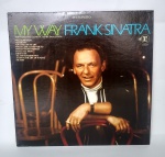 Antigo e Original Disco de Vinil - Frank Sinatra - My Way - Made in U.S.A - Em perfeito estado! Possui encarte.