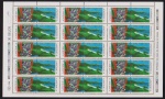 Brasil 1990 - Série América, selo em folha de 30 selos sem carimbo com goma!