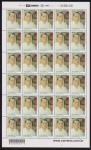 Brasil 2003 - Portinari, selo em folha completa de 30 selos sem carimbo com goma!