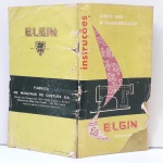 Raríssimo - Manual máquina de costura Elgin.