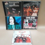 6 CDs - GOSPEL MUSIC * Importados, sendo: 4 Made in France + 2 Suíssos.