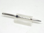 Aurora - caneta esferográfica de prata com anéis de laca - sem uso - dos anos 80'  !!!